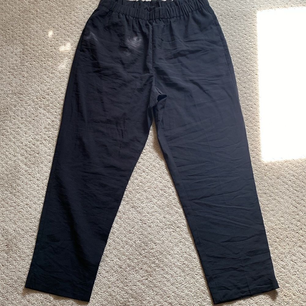 Ann Taylor Factory High Rise Pull‑On Pant Size M NWT Black